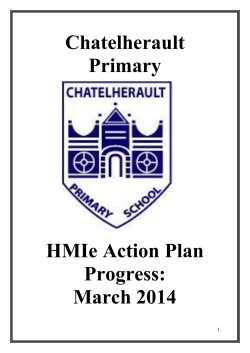HMIe Action Plan - Chatelherault Primary School