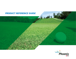 PRODUCT REFERENCE GUIDE - Phoenix Environmental Care