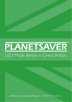 PLANETSAVER® - DFx Technology
