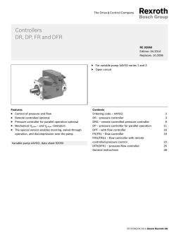 Controllers DR, DP, FR and DFR