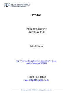 Download our 57C401 Operation Manual/Product Information.