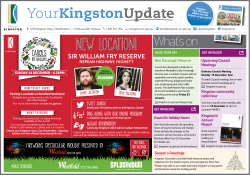 NEW LOCATION! - City of Kingston