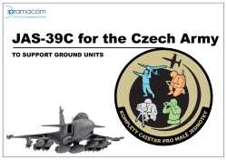 JAS-39C for the Czech Army