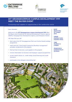 Dit GRanGeGORman CamPuS DeVeLOPment