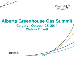 Capital Power - Advancing energy efficiency in Alberta