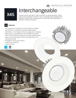 Interchangeable - American Lighting