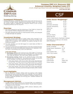 CSF overview - Compass EMP Funds