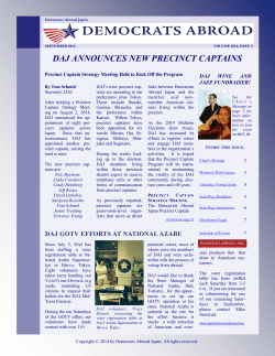 DAJ Newsletter September 2014