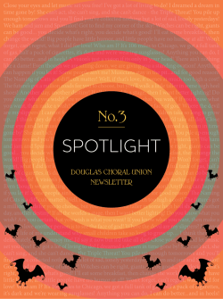 Spotlight 3 - Douglas Choral Union