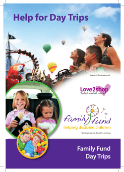 Help for Day Trips