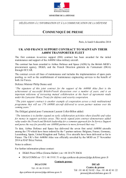communiqué de presse uk and france support contract to maintain