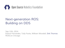 Next-generation ROS: Building on DDS
