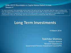 Download this Paper/Presentation - Asian Development Bank Institute