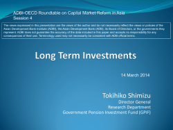 Download this Paper/Presentation - Asian Development Bank Institute