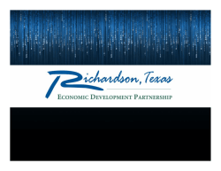 2013 Highlights - Richardson Economic Development Partnership