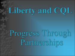 Our Journey with CQL