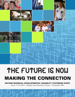 the future is now - Community of Practice for Supporting Families