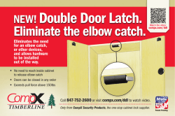 NEW!Double Door Latch.