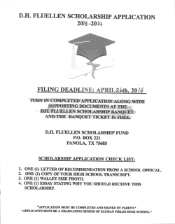 dh fluellen scholarship application 2013 4014