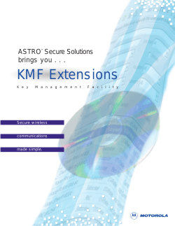 Appendix 05 - 33 - Encryption Info 3 KMF