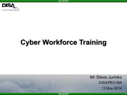 Cyber Workforce Training