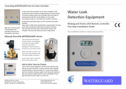Waterguard Home 5 Step Installation Guide