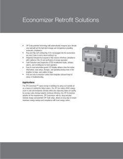 Economizer Retrofit Solutions