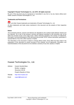 HUAWEI B2131 LTE450 CPE Product Description