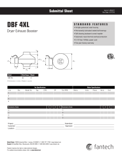 dBF 4XL - Fantech