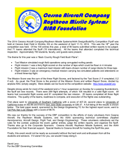 download - AIAA Student Design/Build/Fly Competition