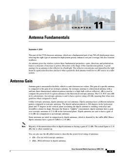 Chapter 11, “Antenna Fundamentals”