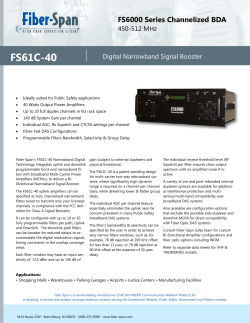 FS61C-40 - Fiber-Span