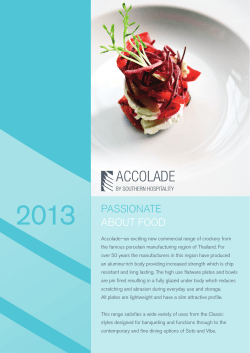 Accolade Crockery Catalogue NZ.indd