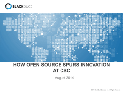 how open source spurs innovation at csc