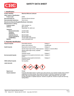 SAFETY DATA SHEET