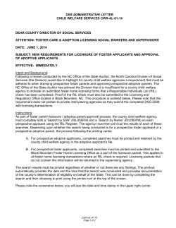 dss administrative letter child welfare services cws-al-01