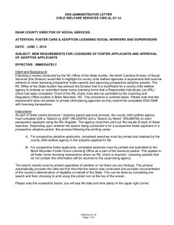 dss administrative letter child welfare services cws-al-01