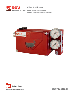 User Manual - Badger Meter, Inc.