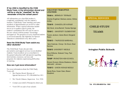 CST brochure 2014-2015 - Irvington Public Schools