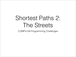 Shortest Paths 2
