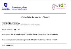 China Wine Barometer