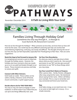 Holiday Memorial Workshop