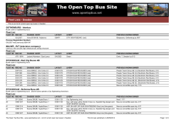 Fleet Lists - Sweden - The Open Top Bus Site