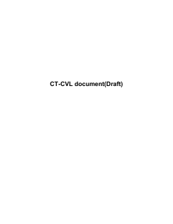 CT-CVL document(Draft)