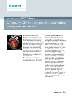 Coronary CTA Interpretation Workshop 251kB