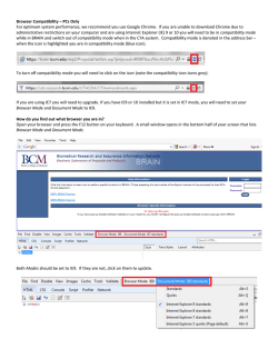 Industry Sponsored Clinical Trial Agreement Submission Process
