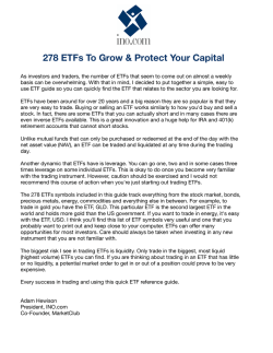278 ETFs To Grow And Protect Your Capital. - MarketClub