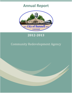 CRA FY 12-13 Annual Report