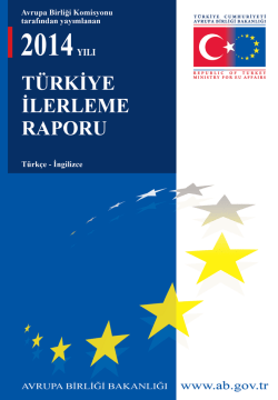 AB Komisyonu Tarafından Yayımlanan 2014 İlerleme Raporu