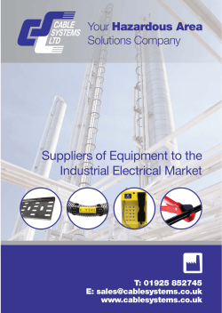 CSL Brochure Industrial